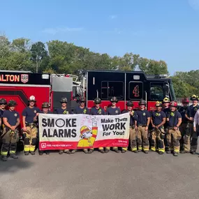 We’re proud to support the Dalton Fire Department with fire safety materials for Fire Safety Week! Keeping our community safe is a priority, and we’re happy to do our part.