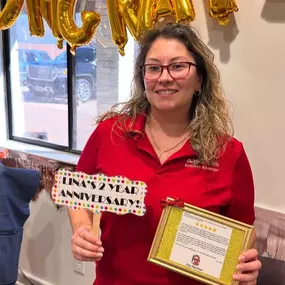 We’re celebrating an incredible milestone for an even more incredible team member! Lina has been a cornerstone of our service team for the past two years, consistently going above and beyond to support our customers with care, expertise, and a genuine passion for helping others.