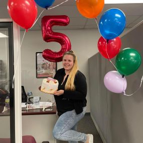 Happy 5 Years, Leigha! We are so lucky to have you as a part of our team!
