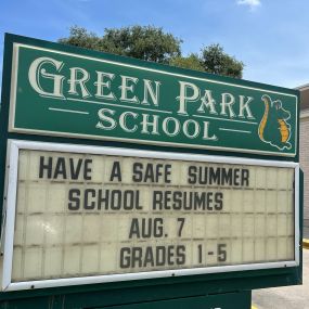 We dropped off some supplies to help Green Park School have a great year!