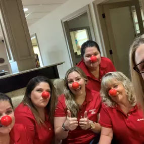 Great cause and some office fun! Happy Red Nose Day!