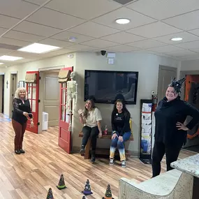 Happy Halloween! We had a little office fun, tacos for lunch, and a friendly game of ring toss.