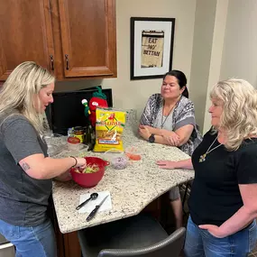 Whipping up some guacamole for Cinco de Mayo