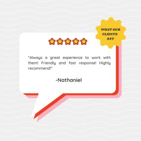 See what our clients are saying!