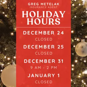 ✨ Happy Holidays! ☃️
We have changed our office hours in observance of Christmas and New Years!
 
 - December 24th: CLOSED
 - December 25th: CLOSED


 - December 31st: 9am - 2pm
 - January 1st: CLOSED

We wish you all a joyful holiday and look forward to serving you again December 26th!  ????????