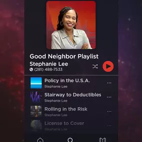 We believe finding the right coverage should be music to your ears. Whether you’re cruising down the road, relaxing at home, or planning your next adventure, we’ll help make sure you’re covered for every track life plays.