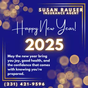 As we welcome the new year, our team sends warm wishes for a 2025 filled with happiness, success, and new opportunities! Thank you for allowing us to support you, and we’re excited to continue being here for all your insurance needs in the year ahead. Here’s to a wonderful year for you and your loved ones!