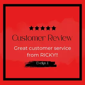 ???? Another 5 ???? review for the Buss Team! Great job Ricky!