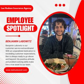 Employee Spotlight! Meet Benjamin Labowitz, our customer service extraordinaire! Benjamin goes above and beyond to ensure every customer leaves with a smile. His dedication and positive attitude make him a true asset to our team. Join us in thanking Benjamin for all his hard work!