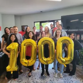 Say cheese! Our team is all smiles as we gather for a team photo to celebrate hitting 1000 Google reviews in both our offices combined! Thank you to our amazing customers for your continued support and feedback. Here's to many more positive reviews to come!