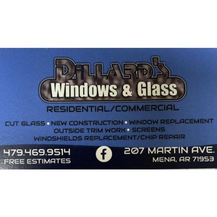 Logo fra Dillard’s Windows and Glass