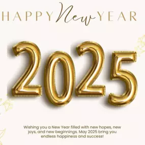 Happy New Year, friends! We wish you all the happiness and success going into 2025!!