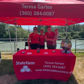 It’s Jam on the River day… come on down and say ‘hi’ to our team and tiny helpers, we’ll be here until 6:30! It’s a great day to be out, the music will start up a little later.