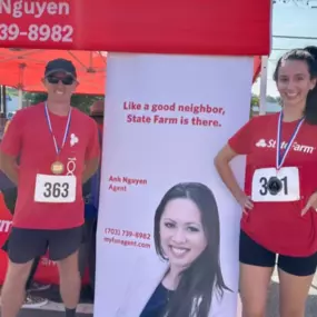 We had a great time at the Taste of Annandale, where two of our reps took first place in their age division for the 5K. Congrats to @mberry610 and Harold! It was wonderful connecting with the community and supporting local businesses!