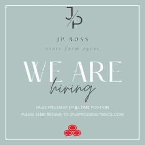 We are hiring!