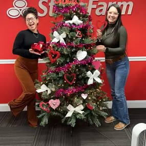 Chad Painter - State Farm Insurance Agent - Valentine's Day Tree!