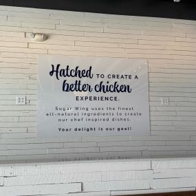 Sugar Wing is officially open!!! They’re a New York based restaurant! We’re so excited that they’re our neighbor! You all stop by and try some delicious chicken! They are ready for the community!!!!