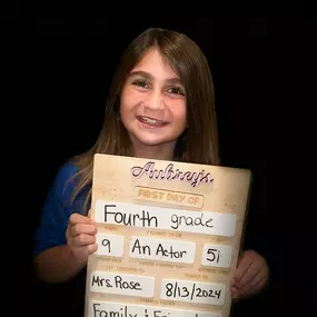 Our girl is going into Fourth Grade! Don’t forget to stop by and pick up your school supplies!