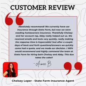 Thank you, Aimee, for the 5-star review!