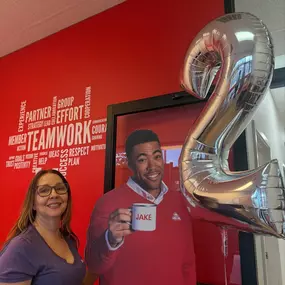 Today is Lee Ann’s 2 year anniversary of working here at Chelsey Loper State Farm Agency! We appreciate all the hard work, joy, and dedication to providing amazing service for our customers here!