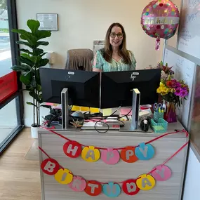 Happy Birthday to our sweet team member Lee Ann! We appreciate every day we have with you!