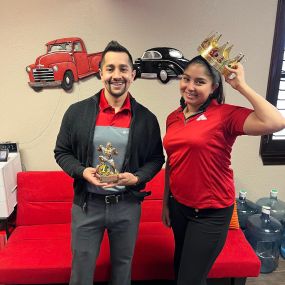 We have our QUEEN Laura & TOP ???? Home/Auto ???? Producers for March! Congratulations ???? keep up the great work Team. Call ???? or text us 915-855-8555. Today we are also celebrating our 13 year anniversary! Thank you to our 915 community Friends Family & local businesses. We can’t do it without your support ???????? #grateful #915insurance #thirteenyears #915strong #topproducers