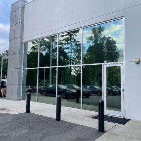 Professional commercial window tinting services in Charlotte, NC.