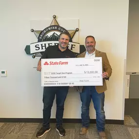 We donated to the Snohomish County Sheriff's Target Zero Traffic Safety Program. The grant will be used to purchase pedestrian safety devices such as lights, reflectors, and other items we can distribute at events, along with educational materials related to traffic safety.