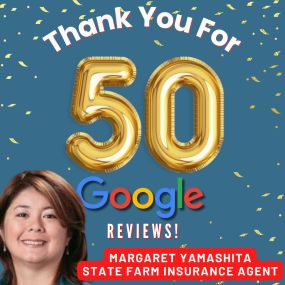 Thank you for 50 Google Reviews! We appreciate you sharing your experiences!