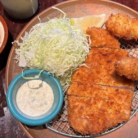 We celebrated team member Brad’s birthday with a delicious tonkatsu lunch.  Happy Birthday Brad!