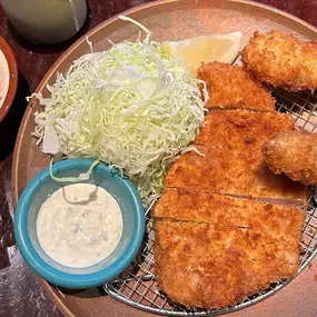 We celebrated team member Brad’s birthday with a delicious tonkatsu lunch.  Happy Birthday Brad!