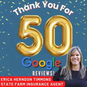 Thank you for 50 Google Reviews! We are so grateful to our wonderful customers who took the time to share their experiences with us!