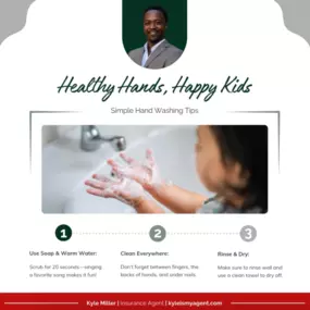 Help your little ones build great hygiene habits with these easy hand washing tips! Beat flu season one hand at a time.