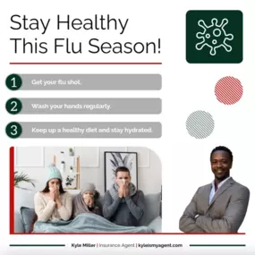 As flu season approaches, it's important to protect yourself and others. Here are a few tips to stay healthy. Let’s beat the flu together! ????