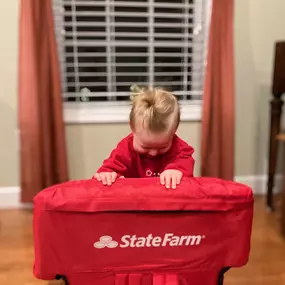 Starting early! Raising the next generation of State Farm and helping protect you and your loved ones! That's what we're here for! Call Neil Elkins State Farm for a free life insurance quote!