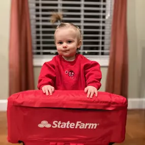 Starting early! Raising the next generation of State Farm and helping protect you and your loved ones! That's what we're here for! Call Neil Elkins State Farm for a free life insurance quote!