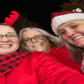 We may not have a sleigh but we sure had a blast celebrating at the Gray Christmas Parade!