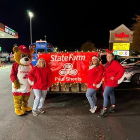 We may not have a sleigh but we sure had a blast celebrating at the Gray Christmas Parade!