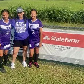 Protect your 'life game' with Miriam Keller - State Farm Insurance Agent! We're your friendly team in purple jerseys, ready to snap into action and cover your back with the best insurance solutions. Get the winning coverage you deserve today!