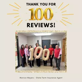 Thank you for 100 Google Reviews! We are so grateful for our wonderful customers!