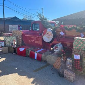 The Little Red Truck will be at Winterfest tonight and tomorrow at the Galveston County Fair Grounds.
