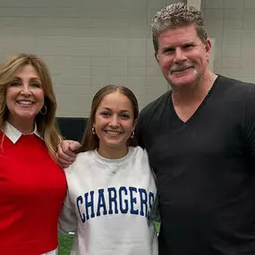 We had a wonderful celebration at Oxford High School yesterday as our daughter @emerson.r.maniscalco — along with star volleyball players Mileah Prince, Jaslyn Montgomery, and Daelyn Bozeman — had their official signing day! Emerson will be running cross country and track @uahtfxc next year. Go Chargers! Our family wants to thank all of Emerson’s coaches (especially @ldelo22) @ohsxctf, teammates, family and friends who came out to share in our joy — many of whom traveled long distances and juggl