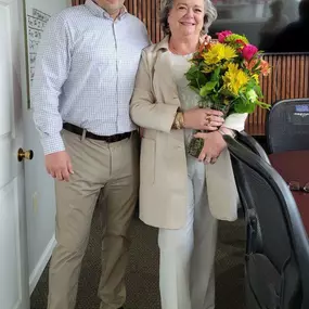 Happy 8 year Anniversary to our wonderful Mary Kay!  Thank you for everything you do.  And thank you for taking great care of our customers.  We really appreciate you.