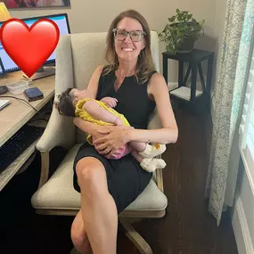 We’ve had 3 new baby girls on Team Burgess this past year (with one more on the way!) ???? Cuddling this little one made my whole day today! Love watching our team and community grow!