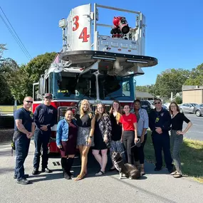 Thank you to Ladder 34 and the whole Kannapolis Fire Dept for helping us share Fire Safety Tips with our Community!