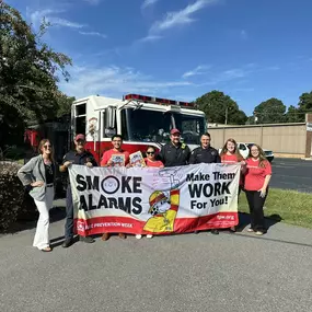 Thank you to Kannapolis Fire and Police for your service to our community! We are proud to sponsor Kannapolis Fire Prevention Week again this year!