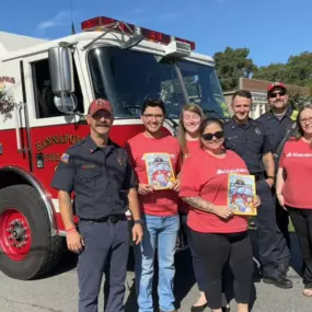 Thank you to Kannapolis Fire and Police for your service to our community! We are proud to sponsor Kannapolis Fire Prevention Week again this year!