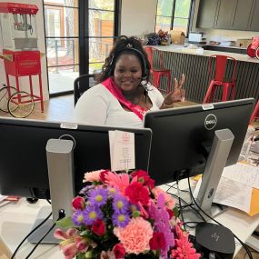 Birthday loading for Ms. Courtney Edwards!  We are literally celebrating C-Day all month long!  Let the flower parade begin.