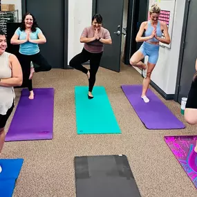 Team Yoga session!