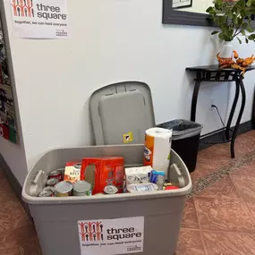 Results from our recent food drive!